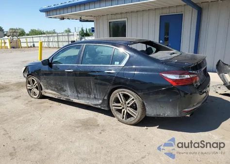 2017 Honda Accord Sport Special Edition from USA, damaged, VIN 1HGCR2F11HA074999